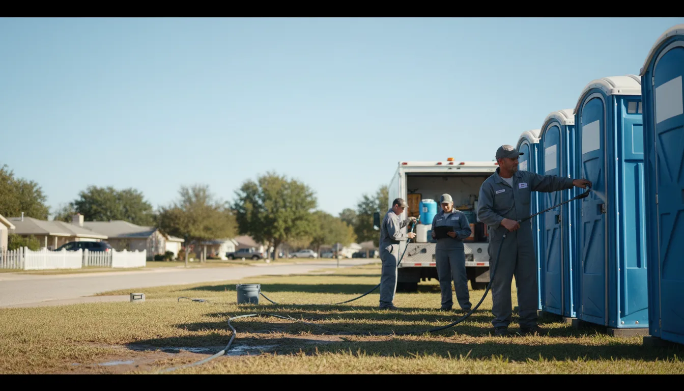 Long-Term Portable Toilet Rental in Denver, CO near me